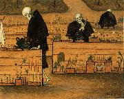 Hugo Simberg In the Garden of Death oil painting